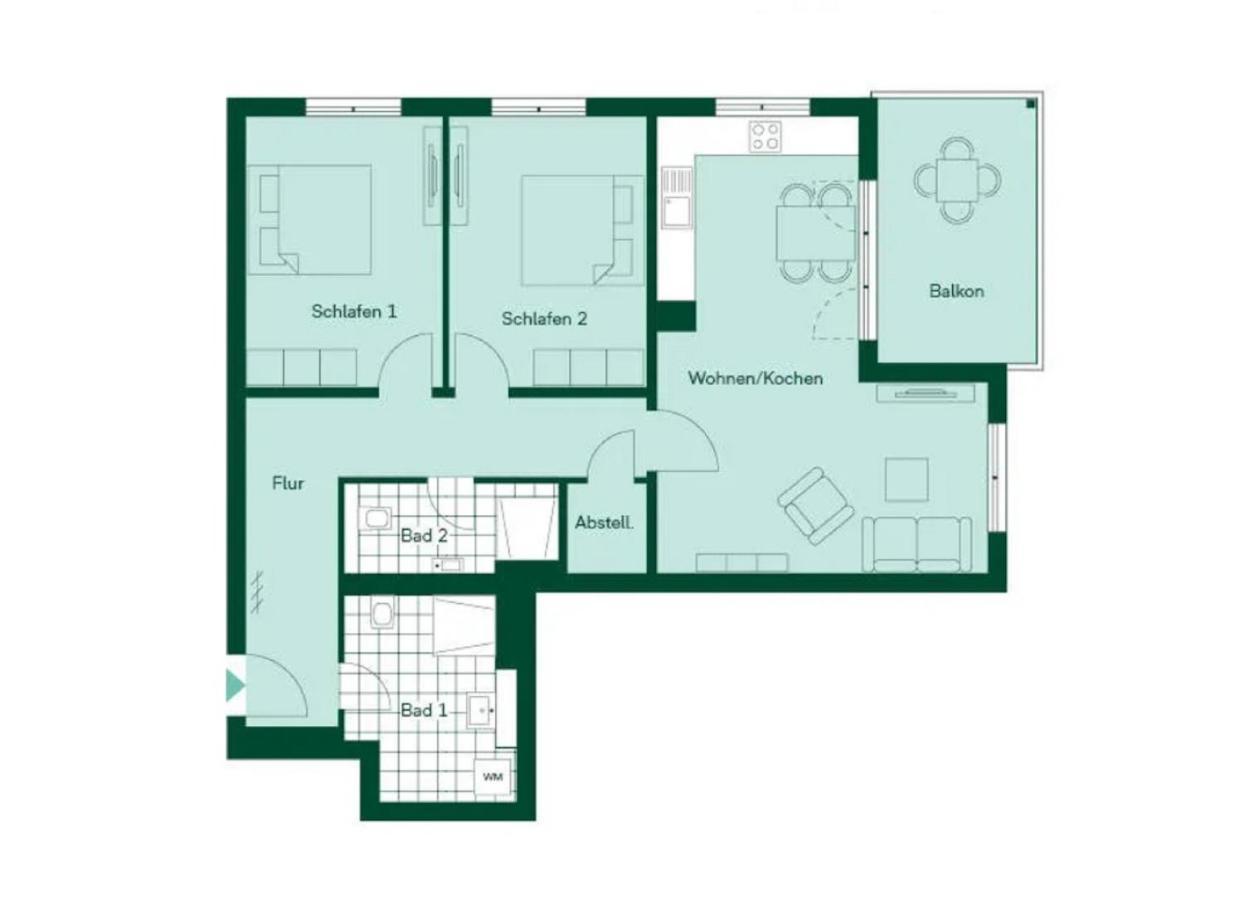 Apartment "Sanddorn" - Haffresidenz Garz  Extérieur photo